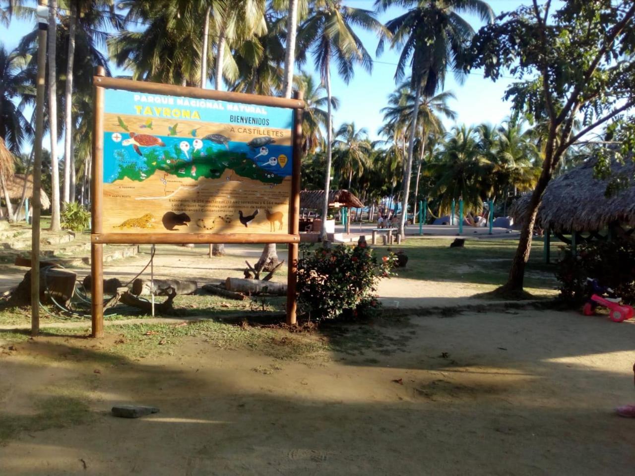 埃尔扎伊诺Camping Castilletes Parque Tayrona住宿加早餐旅馆 外观 照片